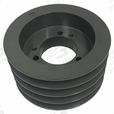 APPROVED VENDOR V-Belt Sheave: 4C60SF, 4 Groove, 6.4 in OD, Bushed Bore - Bushed-Bore Cast-Iron V-Belt Pulleys