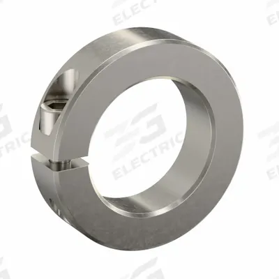 RULAND MANUFACTURING Shaft Collar: 1-Piece, Inch, Round, Clamp-On, 1 3/4 in Bore Dia - Stainless Steel Shaft Collars