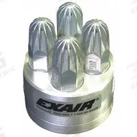 EXAIR Air Gun Nozzle: For 1213-4/1240/1340, Aluminum/Zinc, 2 9/16 in Extension Lg, 82 dB Sound Level (MPN 1111-4). Key specifications — attr66393: Aluminum; attr66401: Yes.