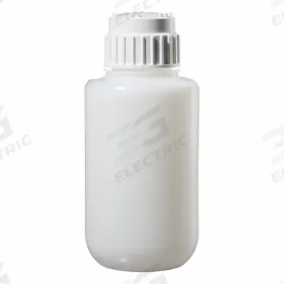 NALGENE Wide Mouth Bottle: HDPE, 4 L, 128 fl oz, Closure Included, Natural, 83B - HDPE Wide Mouth Round Lab Bottles
