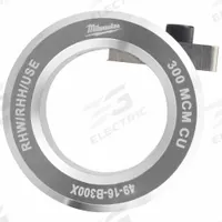 MILWAUKEE Stripping Bushing: For Copper, 300 MCM Max, RHW/RHH/USE, Use with 2435-20/2935-20 (MPN 49-16-B300X). Key specifications — attr532138: 2935-20; attr533552: Copper; attr532143: 300 MCM; attr532137: RHW/RHH/USE.