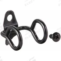 APPROVED VENDOR Double Ring Tool Holder: 1/4 in Peg Hole, For 1 in Pegboard Hole Spacing, 10 PK (MPN 5TPH6). Key specifications — attr37722: Black; attr37730: Screw-In; attr37731: Surface; attr62029: Double Ring Toolholder; attr37721: APPROVED VENDOR.