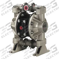 ARO Double Diaphragm Pump: Polypropylene Body, 1/2 in, NPT Connection, 13 gpm, 250 ft Max. Head (MPN 666053-388). Key specifications — Brand: ARO; Seat Material: PP; Check Valve Material: PU.