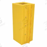 APPROVED VENDOR Column Protector: 4 in, 4 in, 4 in, 4 in, Square, 4 in Compatible Column Dia, Vinyl (MPN V-PAD-S-34-Y). Key specifications — Color: Yellow; Maximum Compatible Column Length: 4 in; Minimum Compatible Column Length: 4 in; Brand: APPROVED VENDOR; Material: Vinyl.
