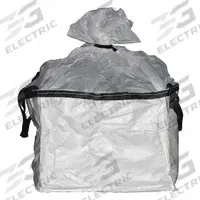 SHOPTOUGH Bulk Bags: 36 in Outside Lg, 36 in Outside Wd, 45 in Outside Ht, Smooth Woven, White, 5 PK (MPN 228284). Key specifications — Finish: Smooth Woven; Brand: SHOPTOUGH.