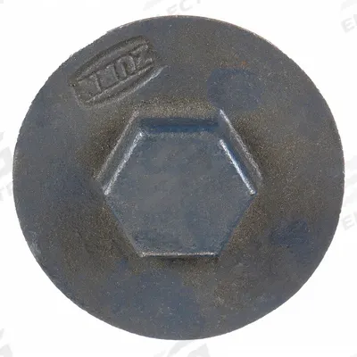 ZURN Cover: 7 in Overall Dia, 6 1/4 in Overall Dp, Drop-In, Cast Iron, Unfinished - Interceptor Replacement Covers