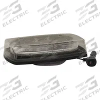 ECCO Mini Light Bar: Mini Light Bar Vehicle Light Bar Size, LED, SAE J845 Class 1, Mini Light Bar (MPN 5550CAC-VM). Key specifications — Electrical Connection: Lighter Plug; Series: 5550 Reflex Series; Brand: ECCO; Number of Flash Patterns: 91; Mount Type: Suction; Light SAE Class Rating: SAE Class 1.