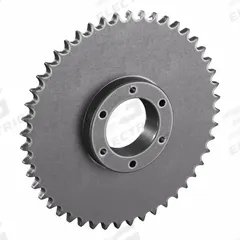 TSUBAKI Sprocket: For 60 Chain, 48 Teeth, 11.467 in Pitch Dia, 11.89 in Outside Dia, Steel (MPN 60SF48). Key specifications — Brand: TSUBAKI; Required Bushing Series: SF.
