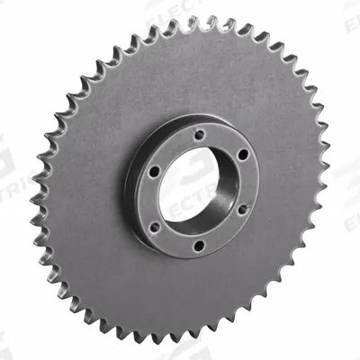 TSUBAKI Sprocket: For 60 Chain, 48 Teeth, 11.467 in Pitch Dia, 11.89 in Outside Dia - Size 60 Bushed-Bore Roller Chain Sprockets
