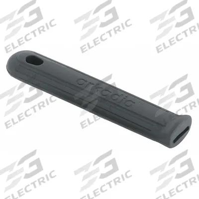 VOLLRATH Silicone Grip: Black, Silicone - Fry Pan Handles