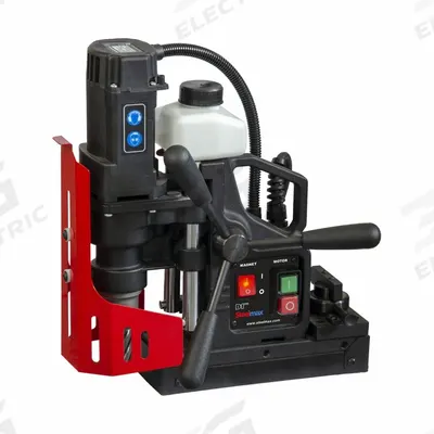 STEELMAX Drill Press: 350 RPM – 350 RPM, Permanent Magnet, 2 3/4 in Drill Travel - Standard Magnetic Drill Presses
