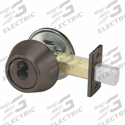 ASSA ABLOY ACCENTRA Deadbolt Lock: Cylindrical, SFIC, 1 3/8 in Door Thick - Max - Standard Cylindrical Deadbolts