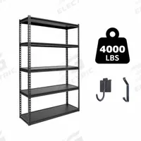 APPROVED VENDOR General Purpose Boltless Metal Shelving: Standalone, Heavy Duty, 36 in x 18 in, Open (MPN ATB-H36-18-72-5B). Key specifications — Finish: Powder Coated; Maximum Post Load Capacity: 4000 lb; Decking Material: Laminated Board; Color: Hammertone Finish; Beam Profile: Standard; Brand: APPROVED VENDOR; Duty Rating: Heavy Duty; Side Panel: Open.