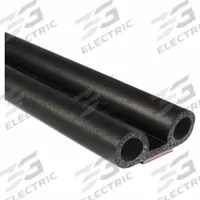 TRIM LOK INC Weather Seal: Double Bulb, Self-Adhesive Mounting, High-Strength, EPDM, Black (MPN X1145BT-25). Key specifications — Color: Black; Mounting Style: Self-Adhesive; Seal Shape: Double Bulb; Brand: TRIM LOK INC; Material: EPDM; Adhesive Bond: High-Strength.