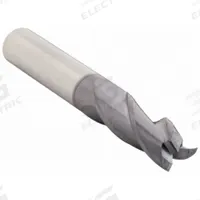 WIDIA HANITA Square End Mill: Carbide, TiAlN Coated, 3 Flute, 7/16" Mill Dia, 1" LOC, 2-1/2" OAL (MPN I3S0437T100X)