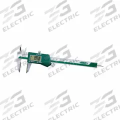 INSIZE Digital Caliper: 0 in to 6 in /0 mm to 150 mm, +/- 0.0012 in Accuracy, Cabled/Wireless (MPN 1110-150B). Key specifications — attr1185476: INSIZE; attr1185436: Certificate of Inspection with NIST Traceability; attr1185475: Not Rated; attr1185429: +/- 0.0012 in; attr1185430: 0.0005 in/0.01 mm; attr1218557: Transmitter Required; attr1220488: Not Included.