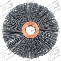 WEILER Wire Wheel Brush: Crimped Nylon, 3" Dia x 1/2" Wd, 1/2" Arbor, 0.035" Fill, 180 Grit (MPN 97529). Key specifications — Brand: WEILER.