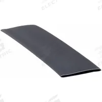 SHRINK-KON Heat Shrink Tubing: 1 in I.D. Before Shrinking, 0.5 in I.D. After Shrinking, Black, 5 PK (MPN CPO100006). Key specifications — Color: Black; Brand: SHRINK-KON.