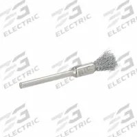 APPROVED VENDOR End Brush: Crimped Steel, 1/4 in Dia, 0.005 in Fill Dia, 1/8 in Shank (MPN 66254443274). Key specifications — Brand: APPROVED VENDOR.