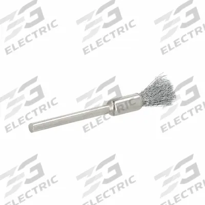 APPROVED VENDOR End Brush: Crimped Steel, 1/4 in Dia, 0.005 in Fill Dia - Light-Cleaning Brushes for Carbon Steel
