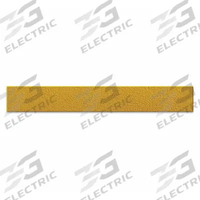 RAE Preformed Thermoplastic Pavement Markings: Lines, Yellow, 6 in Lg, 3 ft Wd - Pavement Pre-Determined Messages