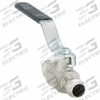 VIEGA PROPRESS Manual Two-Way Ball Valve: 1/2 in Nominal Valve Size, 316 Stainless Steel, Two-Piece (MPN 81080). Key specifications — attr1008219: VIEGA PROPRESS; attr1017896: Locking Lever.