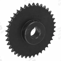TRITAN Roller Chain Sprocket: 50, For 5/8 in Chain Pitch, 1 7/16 in Bore Dia, 38 Teeth, Steel (MPN 50BS38 X 1 7/16). Key specifications — Brand: TRITAN.