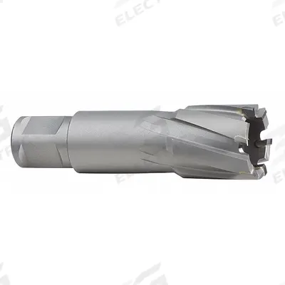 MILWAUKEE Annular Cutter: 13/16 in Cutter Dia, 2 in Max Cutting Dp, Bright, Carbide - Carbide-Tipped Annular Cutters for Toughest Materials
