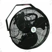 VES-ARTEX Mounted Fan: 18 in Blade Dia, 120V AC, 1/10 hp Motor HP, Wall Mount, Non-Oscillating (MPN 102578). Key specifications — Brand: VES-ARTEX; Voltage: 120V AC; Number of Speeds: 3; Fan Mounting Location: Wall; Oscillation: Non-Oscillating; Mounting Type: Bracket.