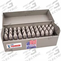 C.H. HANSON Hand Stamp Kit: 0 to 8 (With 6 Serving as 9)/Ampersand (&)/A to Z, 1/4 in Character Ht (MPN 29275). Key specifications — Material: Stainless Steel; Characters Included: 0 to 8 (With 6 Serving as 9); Brand: C.H. HANSON.