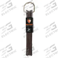 SOF SOLE Boot and Shoe Laces: 84907, Brown, Cotton, 36 in Overall Lg, Round, Tie, 1 PR. Key specifications — Color: Brown; Brand: SOF SOLE; Lace Type: Tie; Material: Cotton.