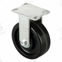APPROVED VENDOR Plate Caster: Rigid, No Brake, Phenolic, 8 in Wheel Dia, 3 in Wheel Wd, Slot, Roller (MPN P27R-PH080R-16). Key specifications — Wheel Bearing Type: Roller; Wheel/Tread Color: Black; Brand: APPROVED VENDOR; Caster Type: Rigid.