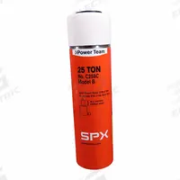 POWER TEAM Hydraulic Cylinder: Single Acting, 25 ton Nominal Capacity, 8 in Nominal Stroke Lg, Steel (MPN C258C). Key specifications — attr98927: POWER TEAM.