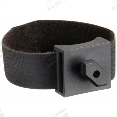 FATH INC. Cable Management: 45 Series, 11.3 mm x 26 mm x 36 mm, Black - Cable Routing Blocks