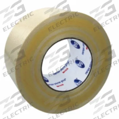 IPG Strapping Tape: 7.5 mil Tape Thick, 1/2 in x 179 13/16 ft, Clear - Heavy-Duty Strapping Tape