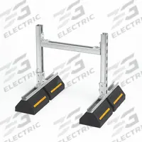 DURA-BLOK Duct Support Block: Rubber Base, Electroplated Cast Iron, 20.75 in Overall Lg (MPN DB2318DS). Key specifications — Support Material: Cast Iron; Base Material: Rubber; Base Size: 20.75 in L x 13.5 in W; Brand: DURA-BLOK.