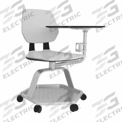 SAFCO PRODUCTS Chair with Desk: 33 1/4 in, Configurable, 31 1/2 in Overall Wd - Student Desks with Chairs