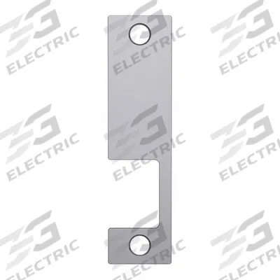 HES Electric Strike Faceplate: 1 1/4 in Wd - Electric Strike Faceplates