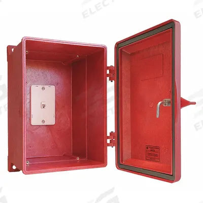 HUBBELL GAI-TRONICS Weatherproof Phone Enclosure: Modular Jack, Weatherproof, Red, NEMA 4X - Weatherproof Phone Enclosures