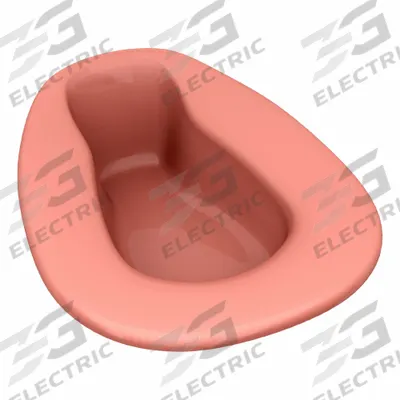 DYNAREX Bed Pan: Polypropylene, Graduated Markings/High-Gloss Finish/Rolled Rims - Bed Pans & Urine Containers