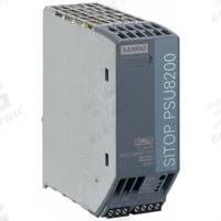 SIEMENS Stabilized Power Supply: DIN Rail, 120 W Output Power - Rated, 5 A Current - Output, Metal (MPN 6EP33338SB000AY0). Key specifications — attr1044898: Single; attr1044874: Metal; attr1044879: 120 to 230V AC; attr211400: SIEMENS.
