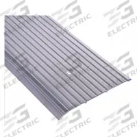 NATIONAL GUARD Door Threshold: Saddle, Aluminum, 4 ft Lg (MPN 659-48"). Key specifications — Brand: NATIONAL GUARD; Transition Type: Fluted.