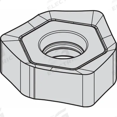 WIDIA Hexagon Milling Insert: XNGJ0704ANENLD3W - Machining