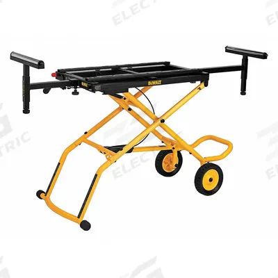 DEWALT Miter Saw Stand: Miter Saw Compatible, 25 in Lg, 60 in Wd - Miter Saw Stands & Workstations