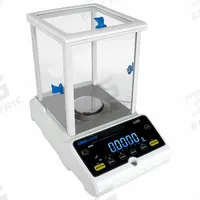 ADAM EQUIPMENT Analytical Balance: 80 g Capacity, 0.0001 g Readability, 0.0002 g Repeatability, ABS (MPN LAB 84e). Key specifications — Brand: ADAM EQUIPMENT; Display Type: LCD.