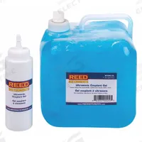 REED INSTRUMENTS Ultrasonic Couplant Gel 5L: Ultrasonic Couplant Gel, R7900/TM-8811, Water Soluble (MPN R7950/5L). Key specifications — Compatible with Manufacturer Model Number: TM-8811; Features: Water Soluble; Includes: Applicator Bottle; Brand: REED INSTRUMENTS; Steel Thickness - Maximum: 0 in; Steel Thickness - Minimum: 0; Couplant Gel Volume: 5 L.