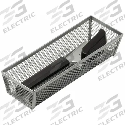 HONEY-CAN-DO Cutlery Tray: 1 Compartments, 3 in Overall Lg, 9 in Overall Wd, 2 in Overall Ht - Drawer Organizers
