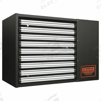 RE-VERBER-AIR Gas Wall and Ceiling Unit Heater: 150,000 BtuH Heating Capacity Input - Standard-Profile Suspended Gas Wall & Ceiling Unit Heaters