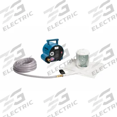 ALLEGRO Dbl Bib Tyvek Hood Breathing Air Blower: 50 ft Hose Lg, Double Bib Hood - Allegro Complete SAR Systems