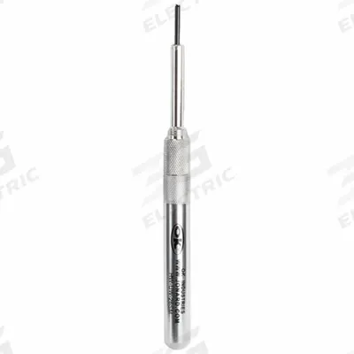 OK INDUSTRIES Manual Wrap/Unwrap Tool: 7 in Tool Lg, 0.75 in Wrapping Terminal Hole Dp - Wire Wrap & Unwrap Tools